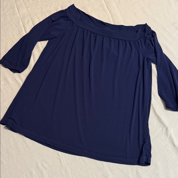 Michael Stars Navy Blue Blouse - Picture 1 of 5
